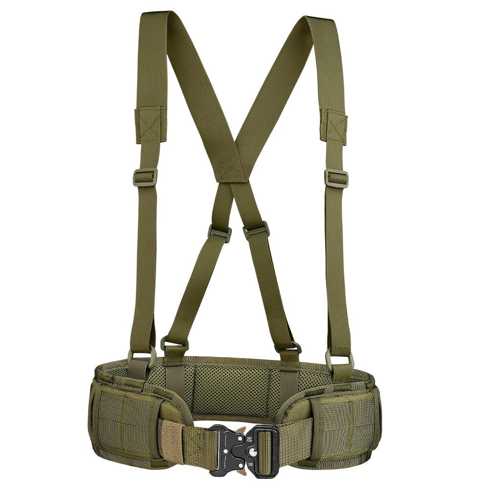 Multi Functional Quick Disassembly Tactical Belt Waist Cover Outdoor Training Cobra Belt Nylon Waist Belt Suit - Korvel