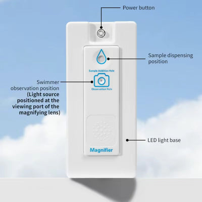 SpermCheck Pocket Viewer - Discreet Fertility Monitor
