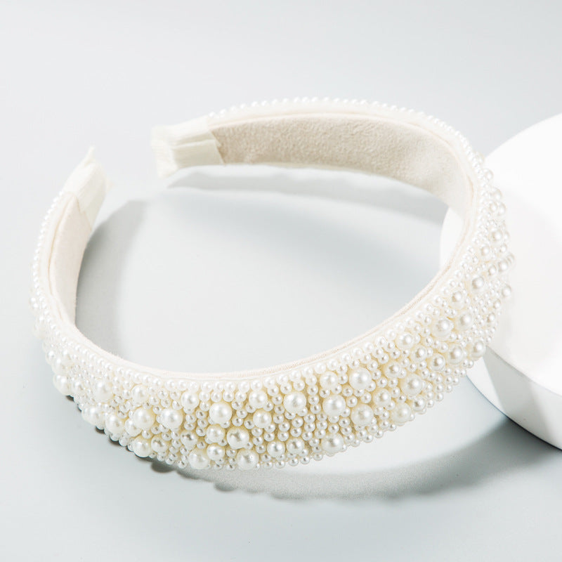 Elegant Pearl Headband for Brides and Special Occasions