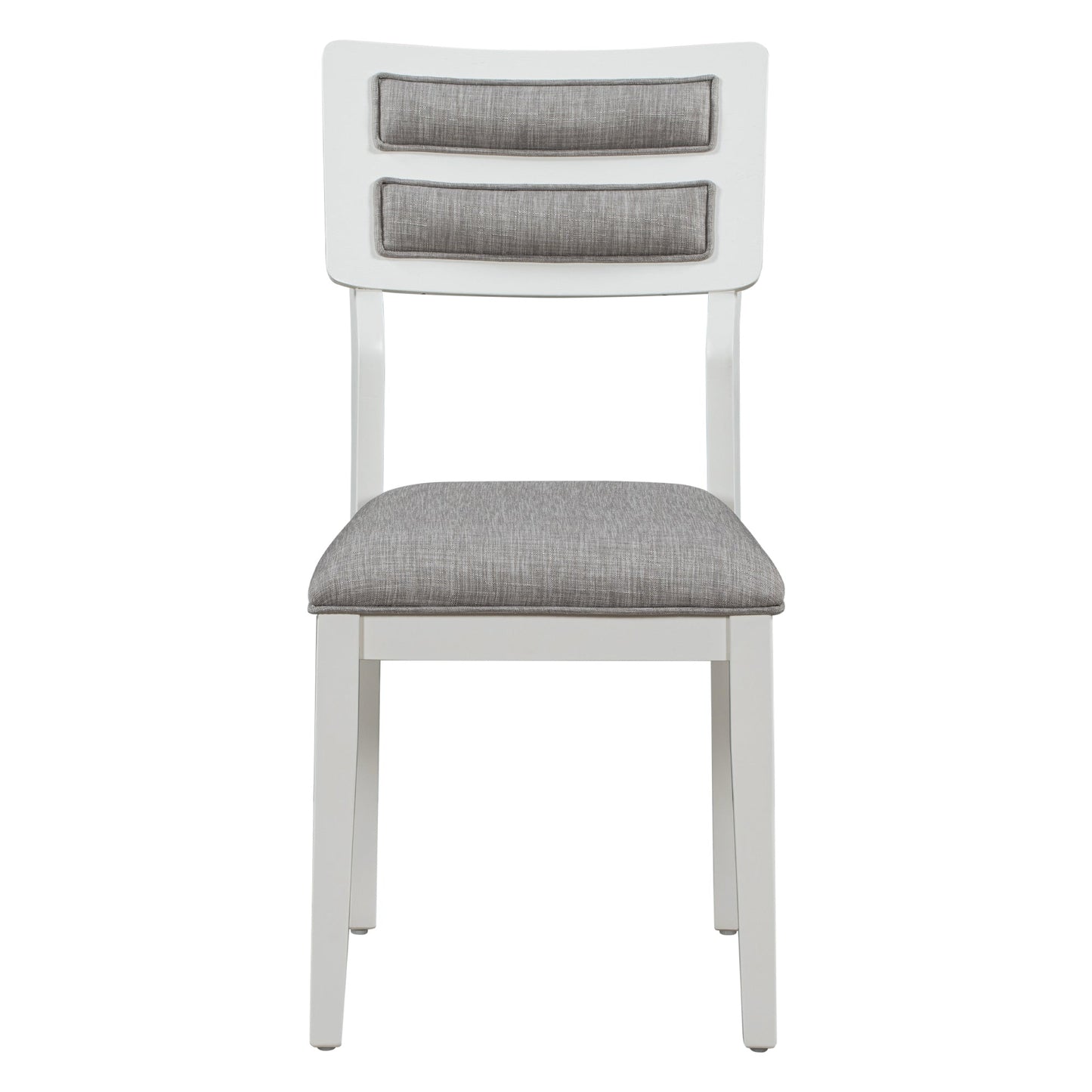 Ensemble de salle à manger TREXM Classic 6 pièces - Blanc et gris