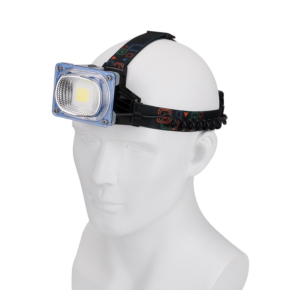Wide Angle Headlamp 3 Modes USB Rechargeable  Camping COB LED - Korvel