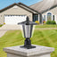 Solar Column Headlights With Dimmable LED - Korvel