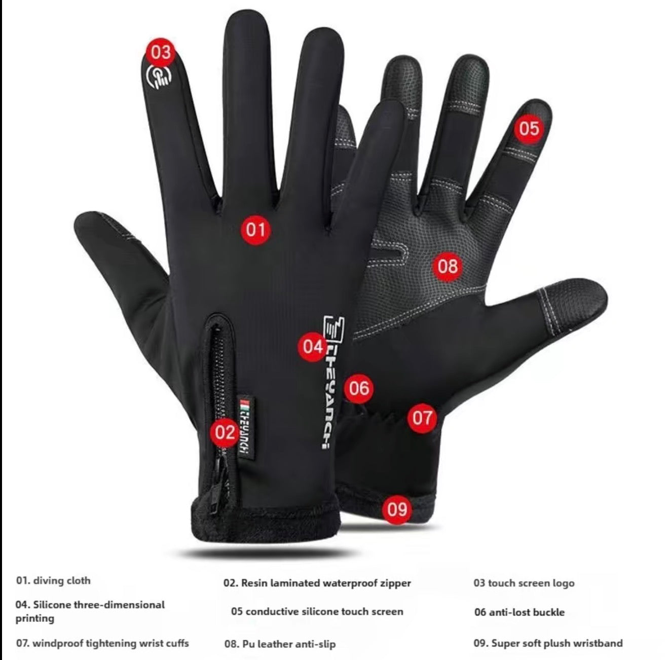 FrostTouch Winter Gloves for Ultimate Comfort
