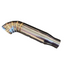 SPDZ1 Universal 3" to 4" VIP Exhaust Tips "Blast Pipes" Style - Single - Turn Down - Stainless Tip - Korvel