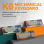 K6 Wireless Mechanical Keyboard - Versatile Backlit Design