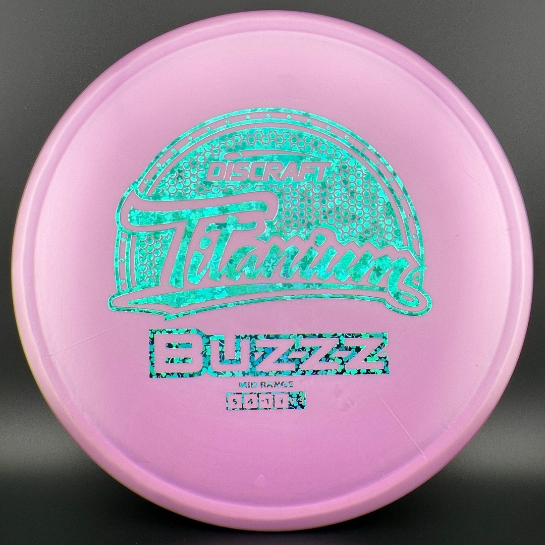 Titanium Buzzz - Retired Stamp Disc Golf Midrange