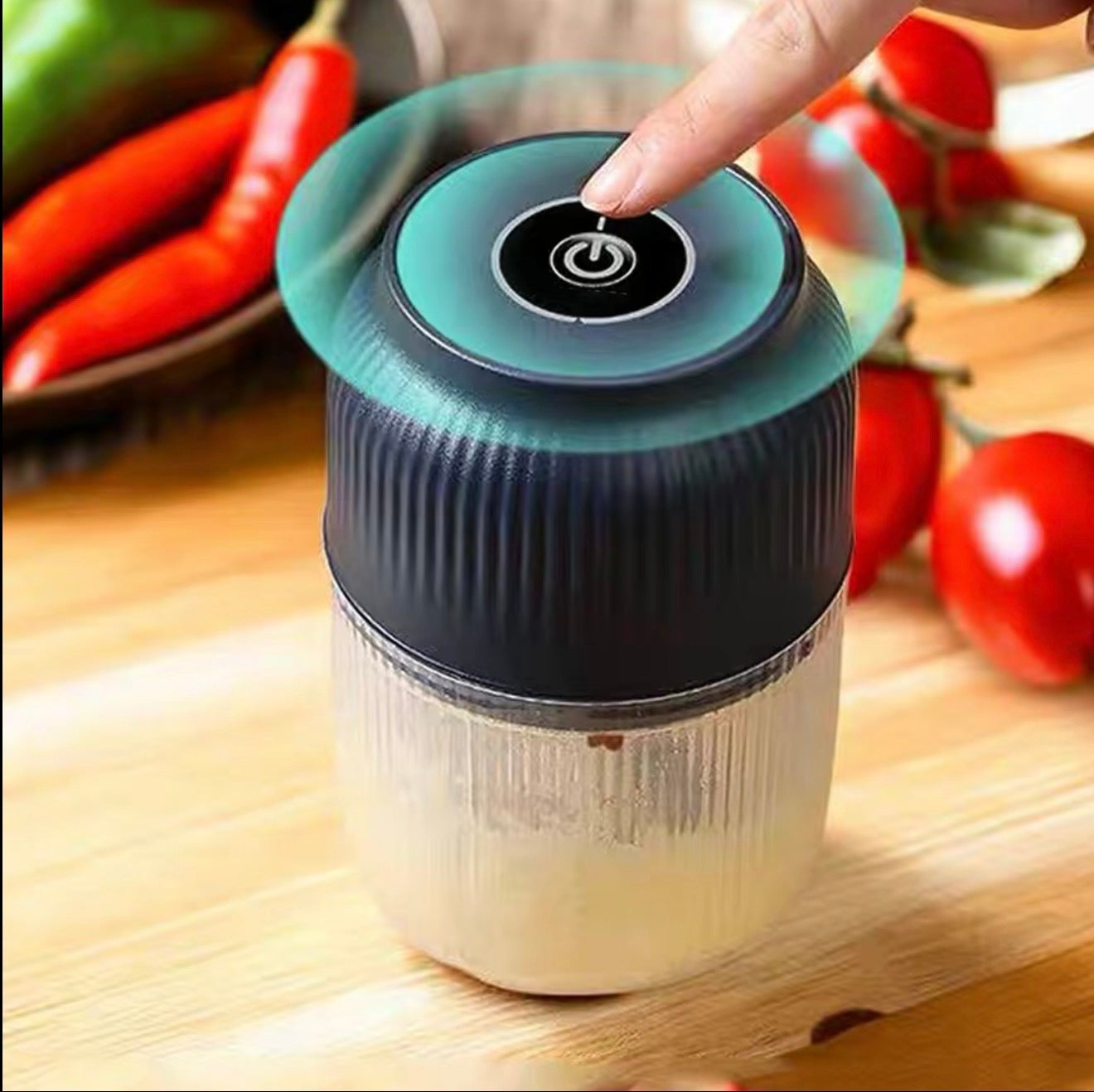 GarliSwift Chopper - Procesador de Alimentos Eléctrico Compacto