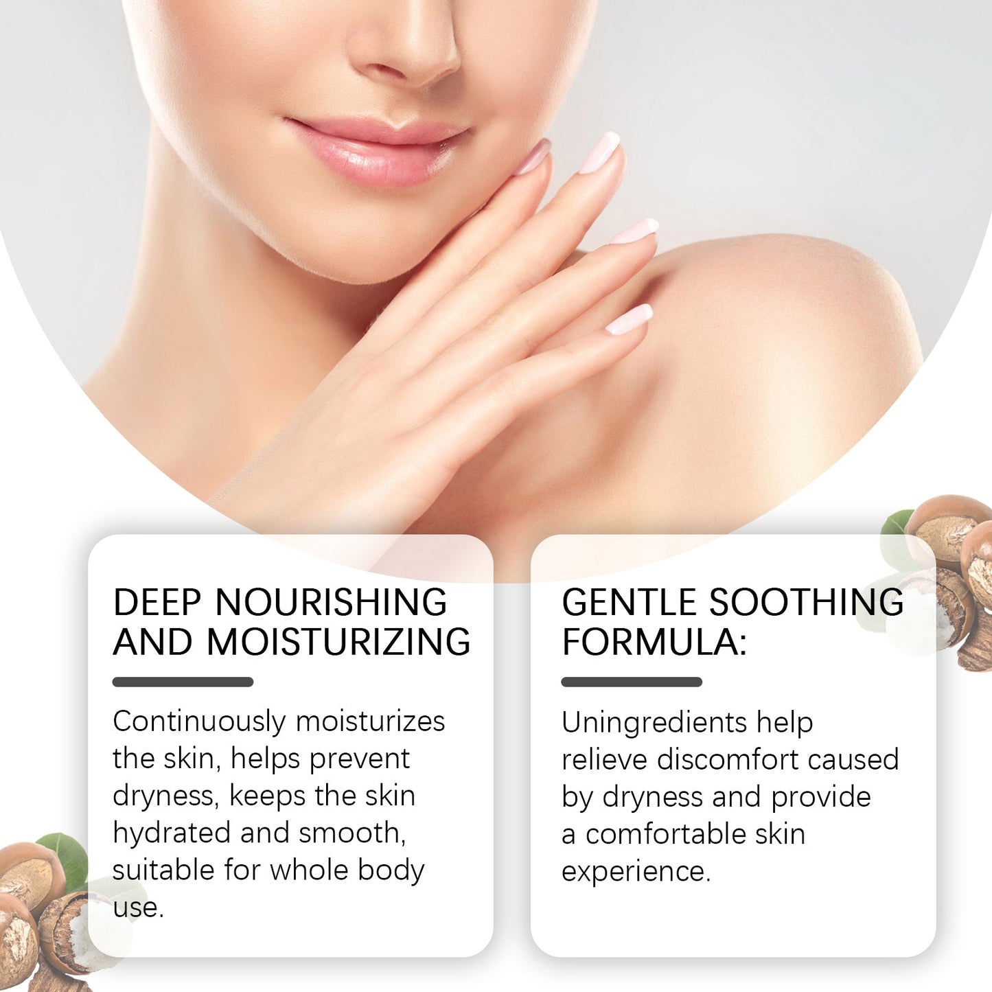 Body Moisturizing Cream Body Whey Free Non-Greasy Moisturizing All-Body Fragrance Autumn Cream - Korvel