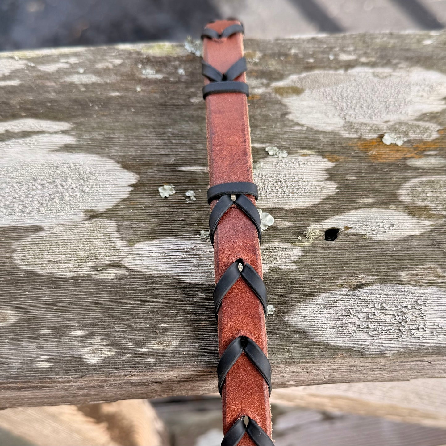 Premium Leather Barrel Racing Reins with Enhanced Grip