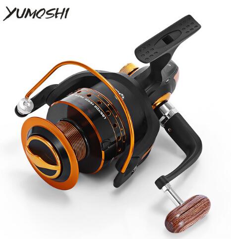 Yumoshi Premium Spinning Fishing Reel - 12BB + 1 Bearing