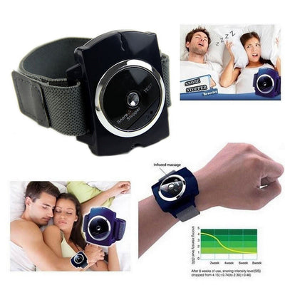 Mayitr Infrared Snore Blocker Wristband for Sleep Support