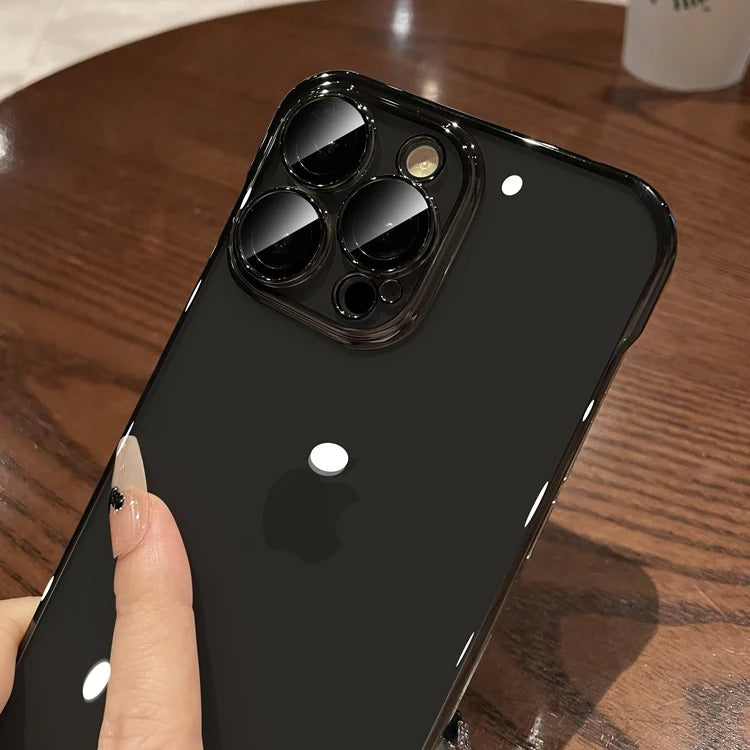 Coque ultra-fine sans cadre électroplaquée pour iPhone 16