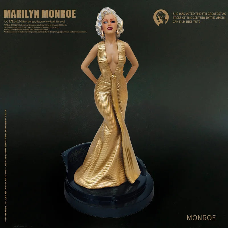 Figurine d'action collection Marilyn Monroe avec socle