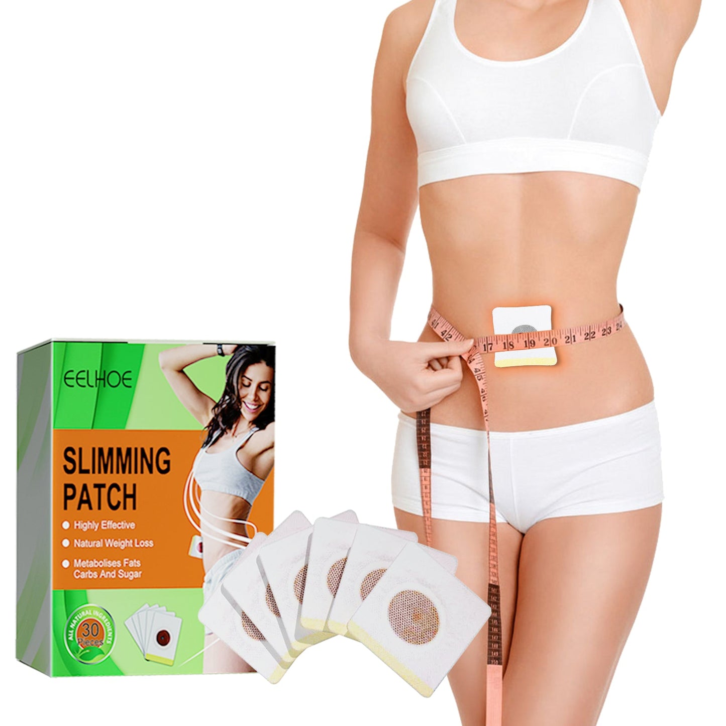 Body Shaping Stick Lazy Fat Belly Button Stick Fat Shaping Stick Thin Belly Small Waist Health Care Stick - Korvel