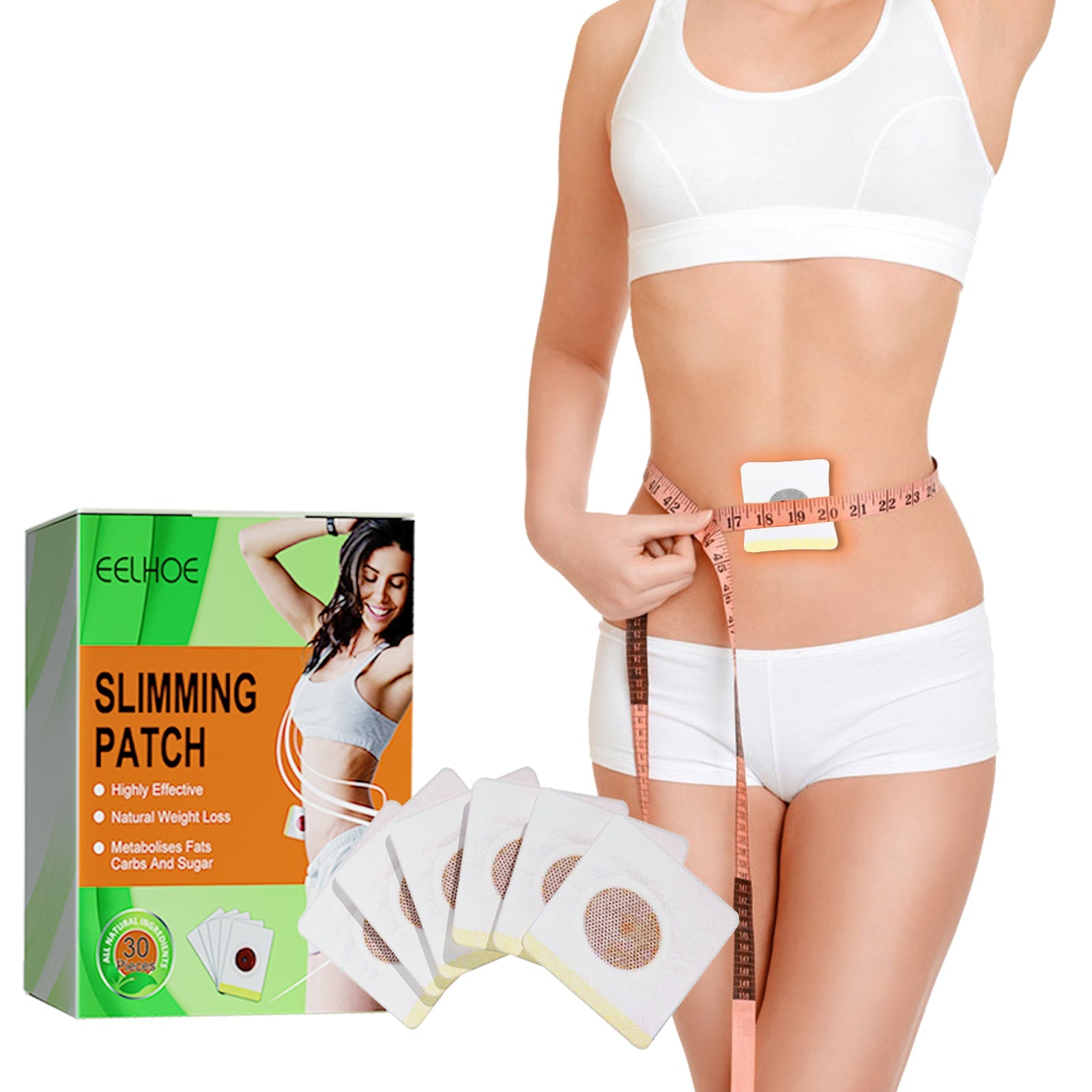 Body Shaping Stick Lazy Fat Belly Button Stick Fat Shaping Stick Thin Belly Small Waist Health Care Stick - Korvel