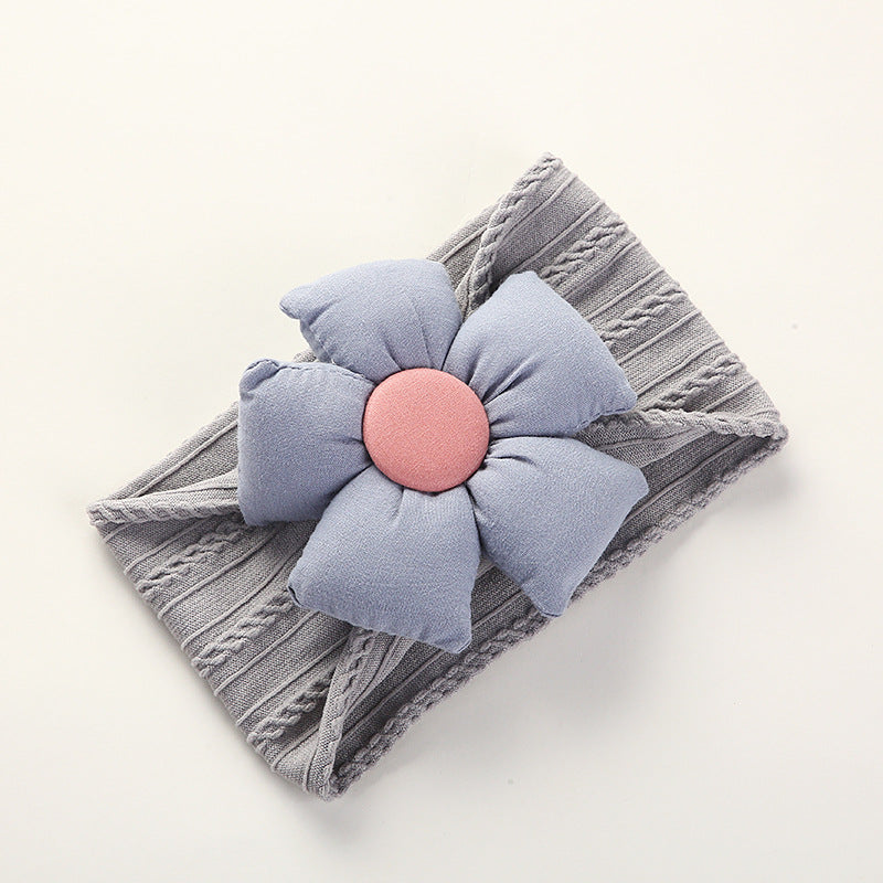 Diadema de Flores de Nylon Jacquard para Niños