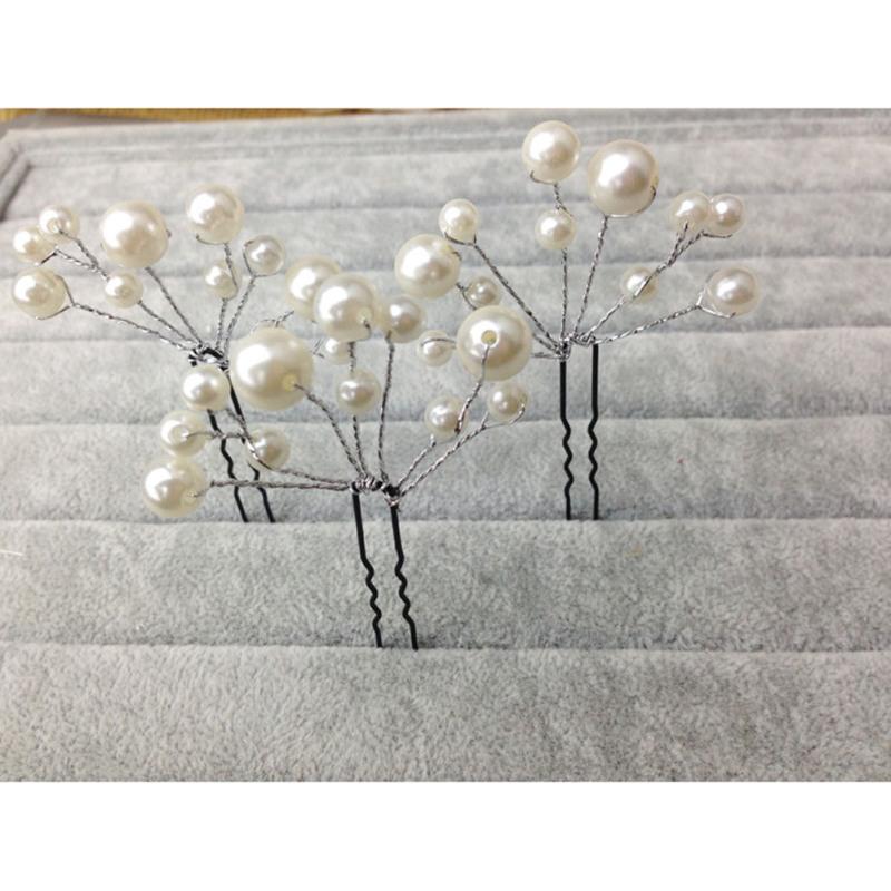 6 Pieces Wedding Bridal Hair Jewelry - Korvel