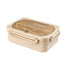 Classic simple microwaveable 304 stainless steel compartment insulation lunch box lunch box - Korvel