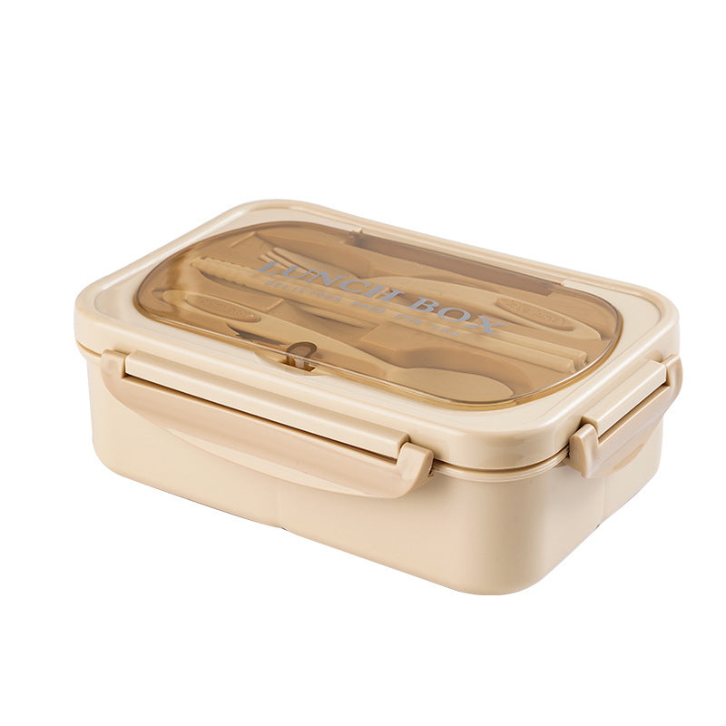 Classic simple microwaveable 304 stainless steel compartment insulation lunch box lunch box - Korvel