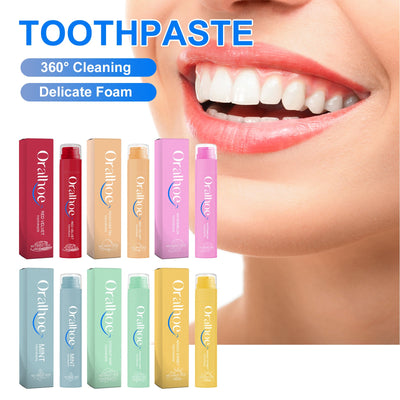 Red Velvet Toothpaste, Multi-Flavor Teeth Clean Teeth Yellow Tartar Fresh Breath Beautiful Teeth - Korvel