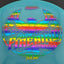 2020 Glow Champion Firebird - Blue/Rainbow Foil - Nate Sexton TS