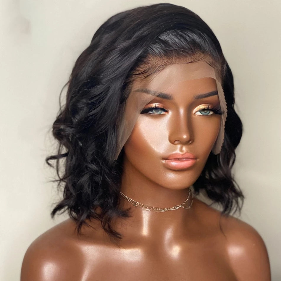 Black Big Wave Wig - Premium Curly Hair Accessory
