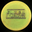 Metal Flake Glow C-Blend Glyph Disc Golf Putter