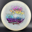 Alpha Glow Yellow Rose - First Run Disc Golf Putter