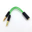 Razer-Compatible 2-in-1 Audio Splitter Adapter