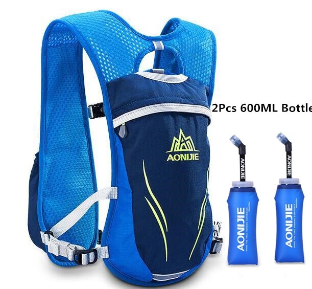 AONIJIE Running Marathon Hydration Nylon 5.5L Outdoor Running Bags Hiking Backpack Vest Marathon Cycling Backpack - Korvel