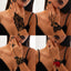 Halloween Finger Mesh Tassel Bracelet Punk Alloy Rose Lace Floral Handmade for Women - Korvel