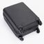 20" Carry on Luggage Lightweight Suitcase, Spinner Wheels, Black - Korvel