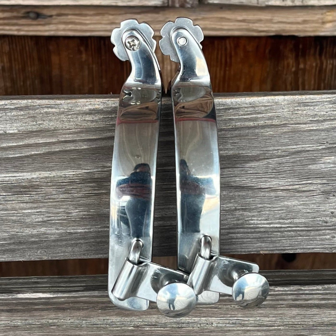 Elegant Silver Roper Spurs for the Modern Cowboy - Korvel