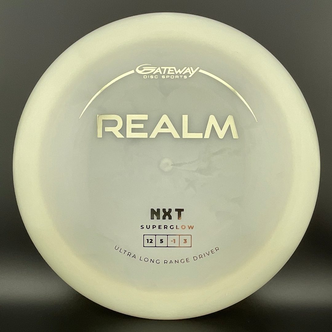 NXT Superglow Realm Disc Golf Driver