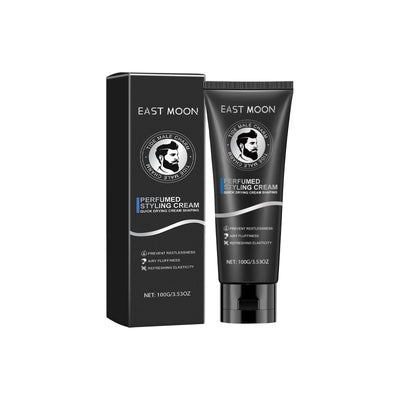 Men's Fragrance Styling Cream - Non-Greasy Hair Cream