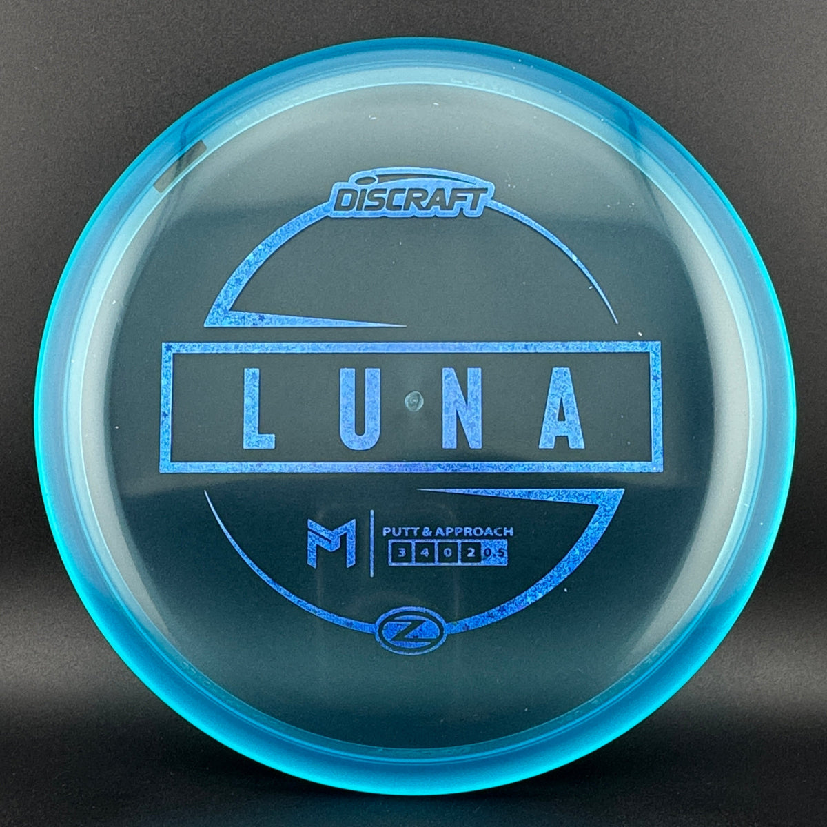 Discraft Z Luna Disc Golf Putter - Édition Paul McBeth