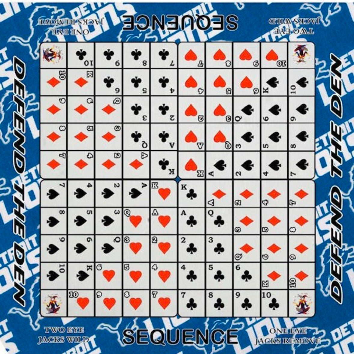 Customizable Sequence Board Game - A Timeless Classic - Korvel