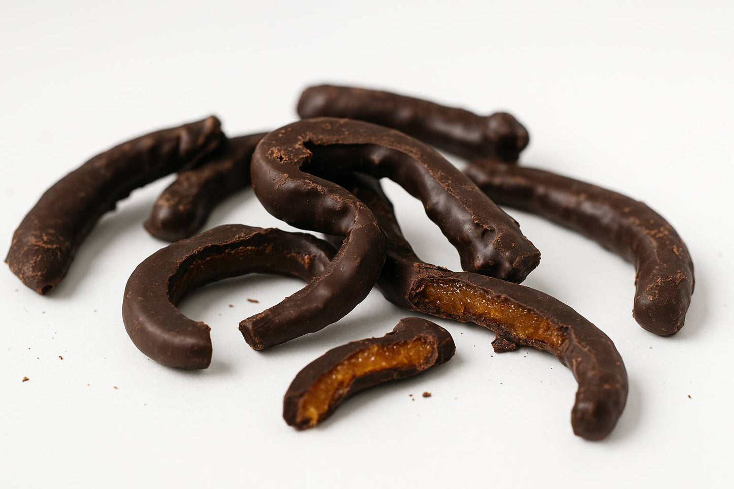 Boîte Cadeau de Pelures d'Orange au Chocolat Noir Andy Anand - 1 lb