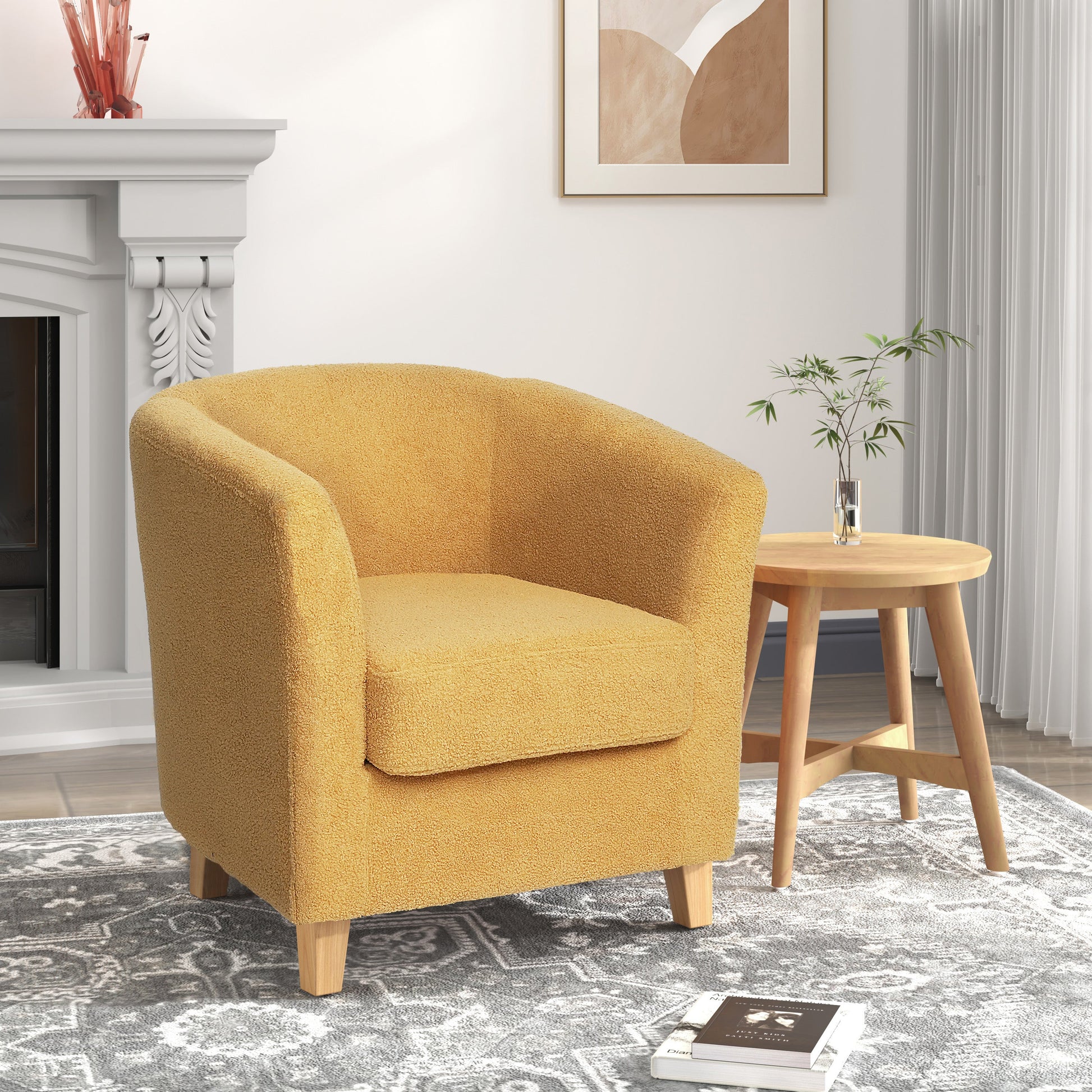 Cortina Fabric Club Chair - Korvel