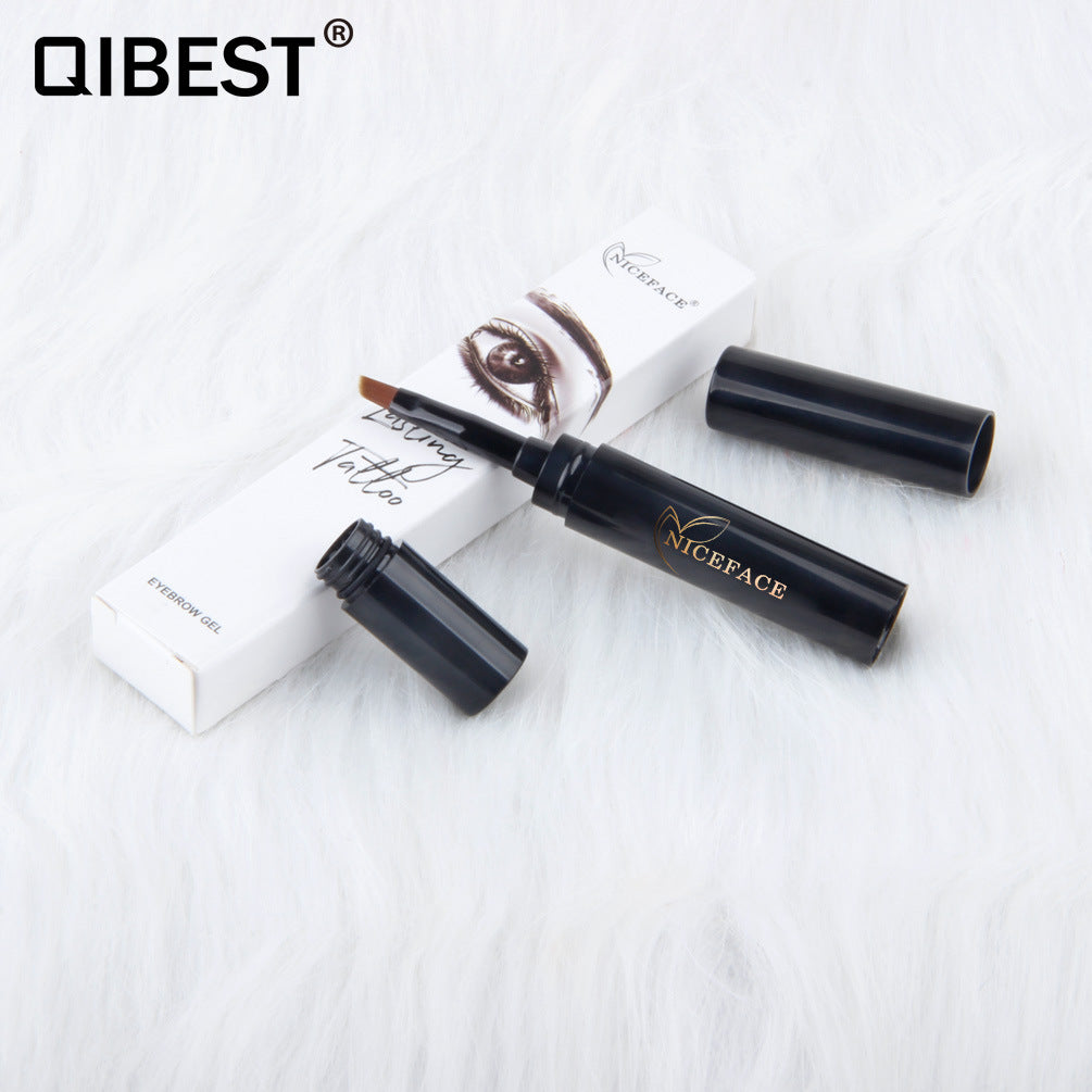 NICEFACE Eyebrow Booster Cream Dyeing Eyebrow Cream 4D Eyebrow Natural Fiber Gel Fiber Pen - Korvel