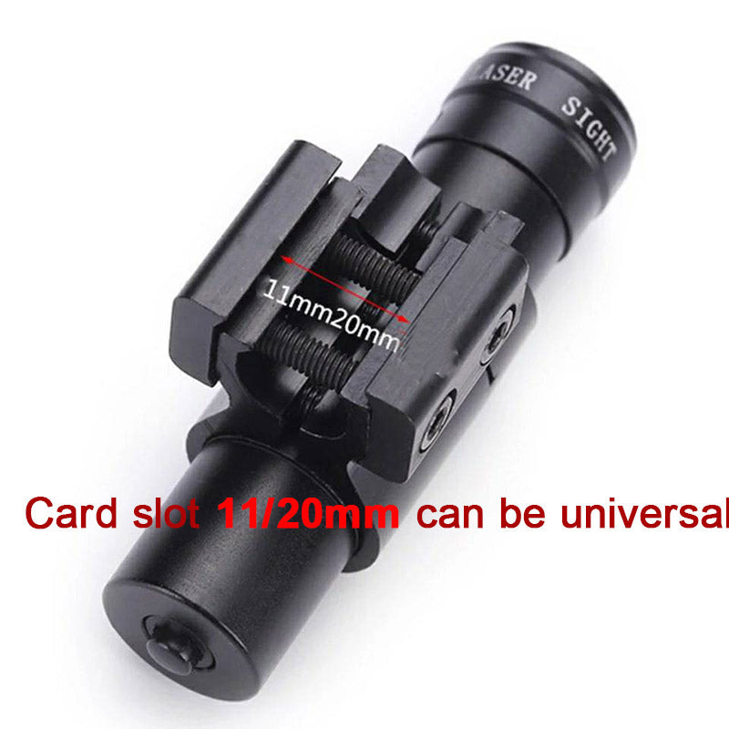 Mini Infrared Laser Sight Adjustable Red Laser Sight Up And Down, Left And Right, Card Slot Width Interchangeable - Korvel