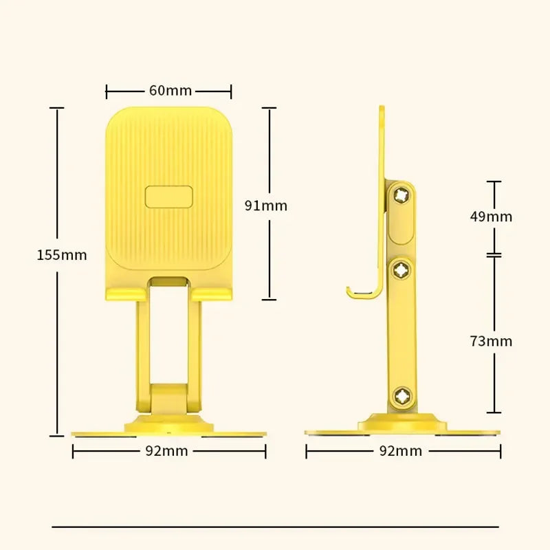 Rotating phone stand foldable desktop TV show lazy person tablet phone support stand - Korvel