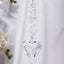 Crystal sun catcher pendant wholesale peach heart love prism living room garden decoration hanging sunshine - Korvel