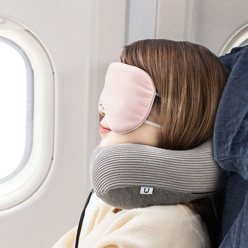 Xiaomi Jordan & Judy Eye Mask Shading Sleep Relief Eye Fatigue Double-sided Available Breathable Ice Silk Eye Patch - Korvel