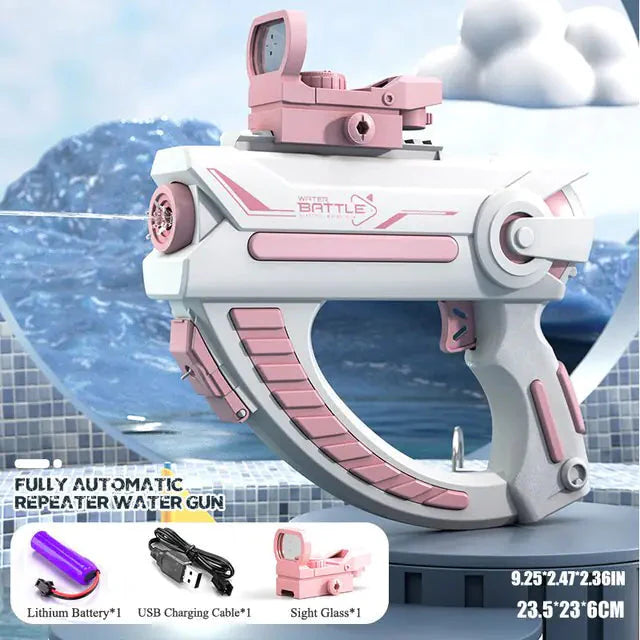 Jouets de pistolet à eau sur le thème de l'espace pour s'amuser à l'extérieur