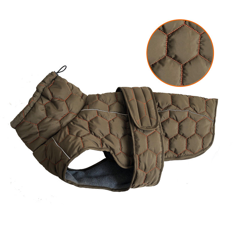 Premium Thick Cotton Dog Coat for Winter Comfort