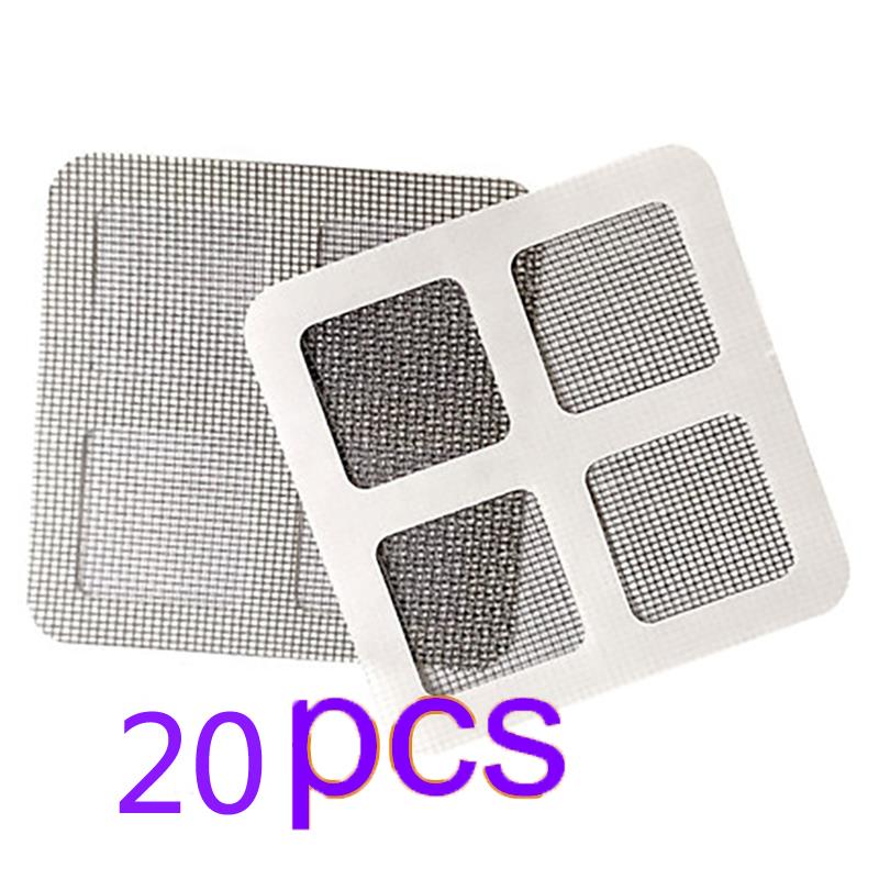20pcs Summer Anti-Mosquito Fill In The Loophole Mosquito Window Screen Sticker Home Anti Mosquito Repair Screen Patch Stickers - Korvel