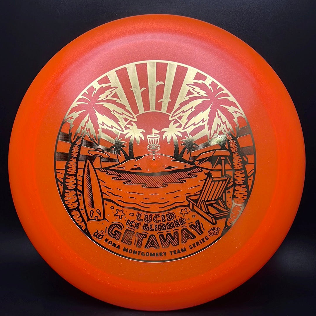 Lucid Ice Glimmer Getaway - Kona Montgomery Team Series Disc