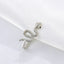 Snake shaped false nose nail nose ring human piercing jewelry for men and women - Korvel