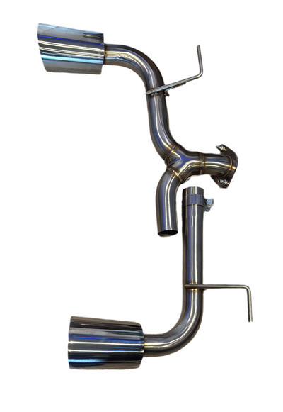 SPDZ1 5” Dual Wall Stainless Steel Axle-Back Exhaust for 2022+ Subaru BRZ & Toyota GR86 - Korvel